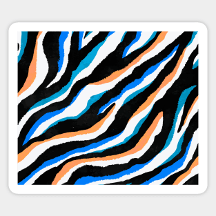 Zebra Print Pattern Sticker
